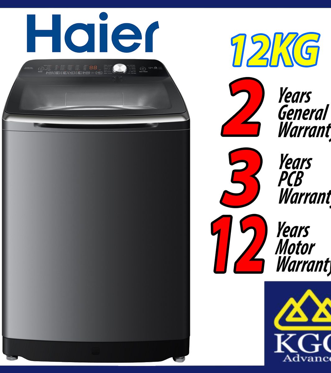 Haier 12kg washer deals dryer